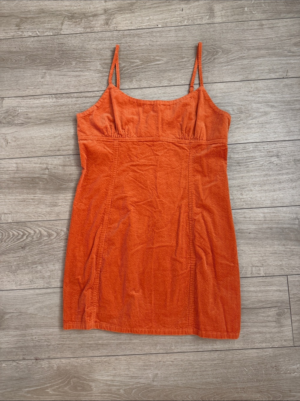 wild fable Orange Corduroy Mini Dress